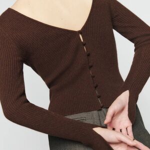 NWT Reformation Porta Sweater